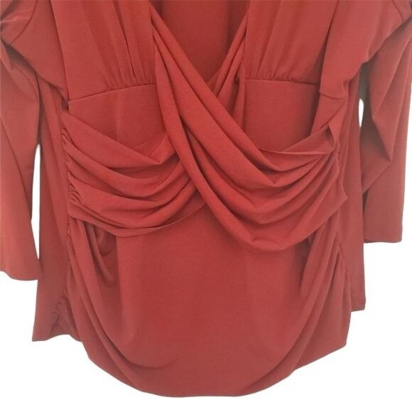 Mr. Max Ruche Stretchy Blouse  with unique details - Picture 4 of 6